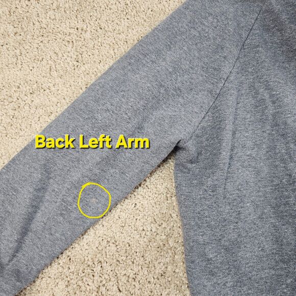 Under Armour Pullover Hoodie Gray Orange Women's Size XS - Picture 7 of 11